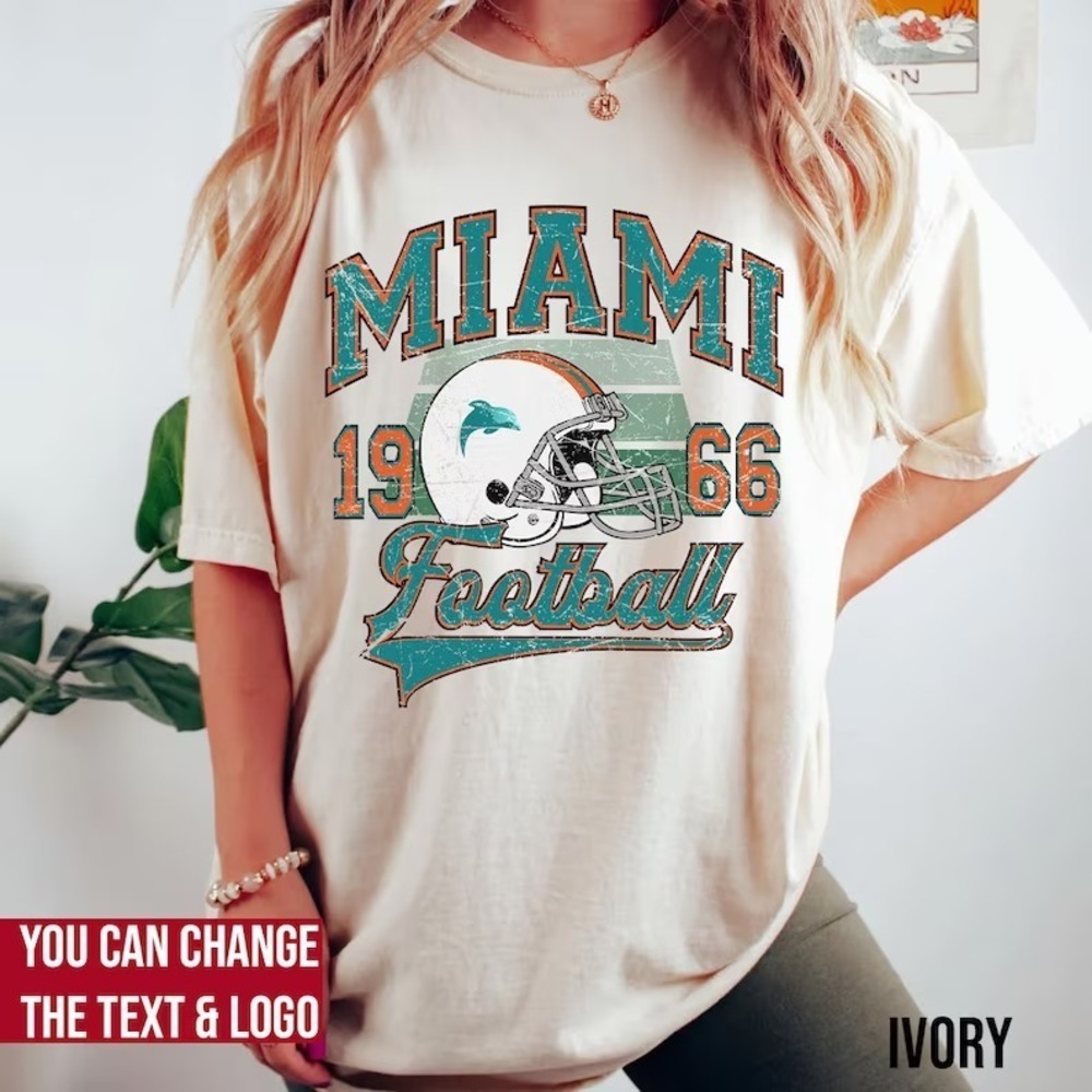 Miami Football Shirt, Miami Football , Style Miami Football TShirt